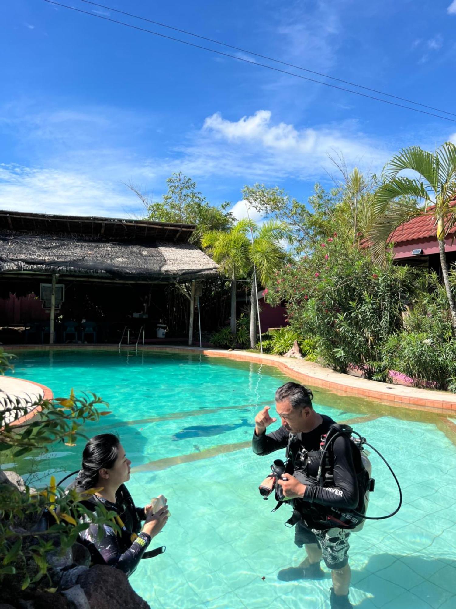 Homestay Aojing Diving Resort澳鲸潜水温泉店 Dauin